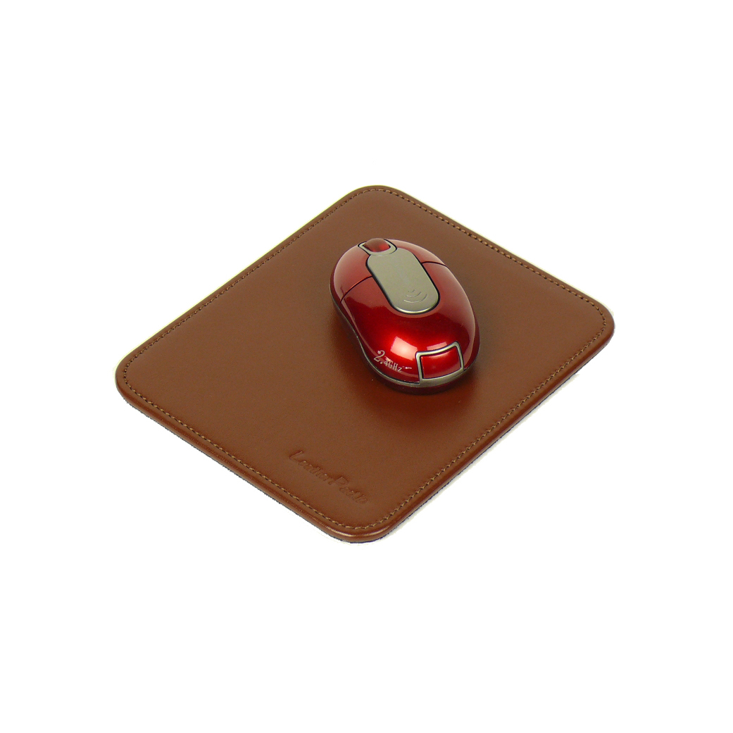 【名入れ仕様】本革マウスパッド【コンパクトサイズ】（ダークブラウン）_イメージ5