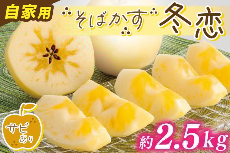 
            ★サビあり★ りんご はるか 「そばかす冬恋」（自家用「冬恋 はるか」 サビ有） 約2.5kg 糖度15度以上【先行予約 12月発送予定】 数量限定 岩手県産 りんご リンゴ 林檎 冬恋 はるか フルーツ くだもの 果物 訳あり 【冬恋研究会】 (AI023)
          