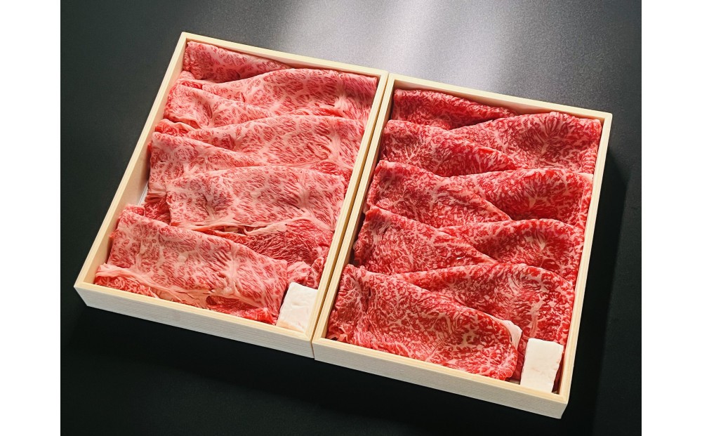 
                  近江牛スライス食べ比べ（肩ロース・モモ）1kg
                