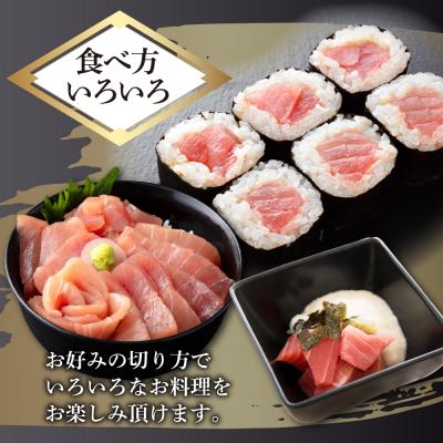 ふるさと納税 室戸市 【 3回定期便 】 天然メバチマグロ 【 中トロ 】500g(柵) |  | 03