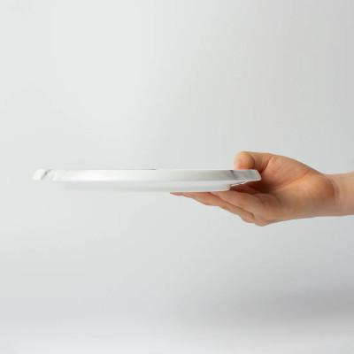 ふるさと納税 白山市 NIKKOの20.5cmプレートセット「マーブルグレー」《ニッコー食器》(11402-0020-5) |  | 02