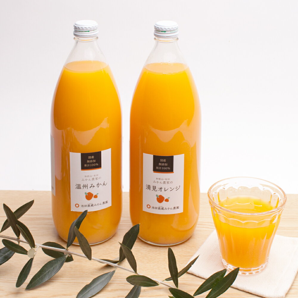 【ふるさと納税】 無添加・有田のジュース詰合せ720ml×2本・2種