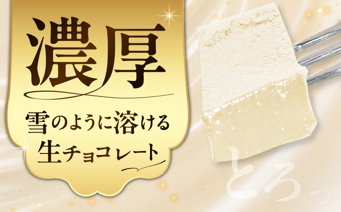 チョコ <訳あり> totFactory 濃厚ホワイト生チョコレート 約350ｇ チョコ ちょこ 生チョコ 生チョコレート