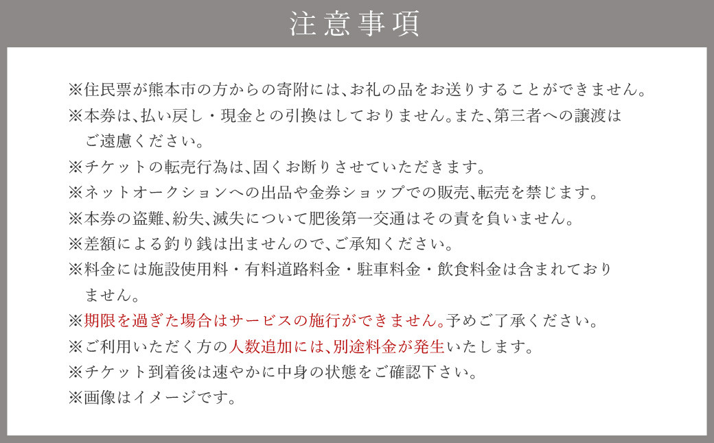 熊本市周遊！貸切観光タクシーフリー利用券(小型・2時間)