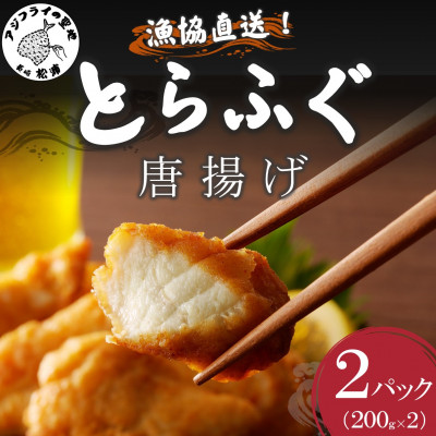 漁協直送　とらふぐ唐揚げ400g【配送不可地域：離島】【1147594】