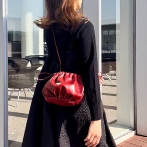 ZA-110 made in HYOGO～Cherry DOLLYBAG（dark cherry）