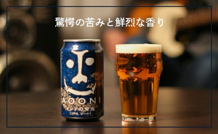 【定期便9カ月】インドの青鬼 350ml×48本 人気のクラフトビール IPA（お酒）