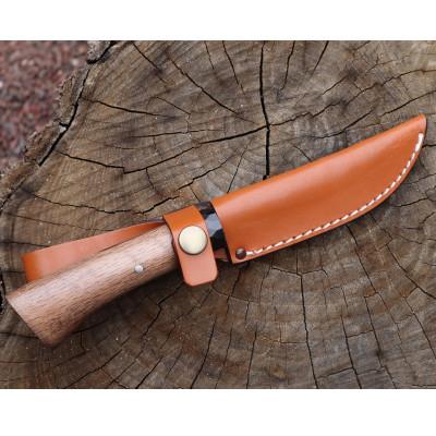 ふるさと納税 南国市 土佐四万十渓流ナイフ105【黒丸輪/槌目磨】ダマスカス15層青紙2号鋼 |  | 03