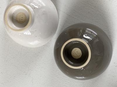 常滑焼 飯碗（Gloss Gray） お茶碗 茶碗 灰色 グレー かわいい 可愛い オシャレ シンプル 陶器 食器 伝統工芸品 手作り 常滑焼 TOKONAMESTORE 山源陶苑 愛知県 常滑市