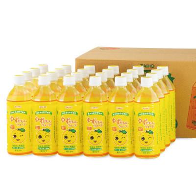 ふるさと納税 伊佐市 ゆずドリンク 500ml (24本) ペットボトル ゆずだもん。(伊佐市) |  | 03