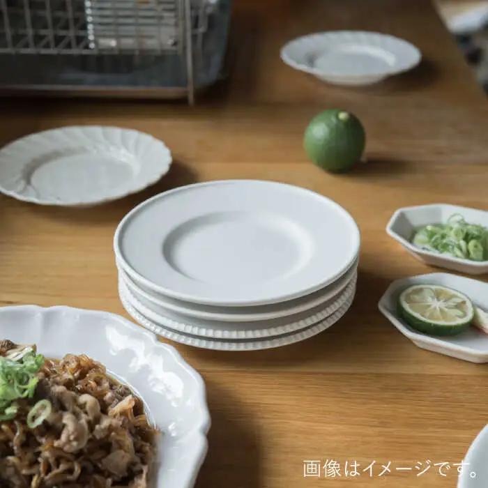 【波佐見焼】デルフト 白マット釉 2枚セット 食器 皿【イロドリ】[KE48] 波佐見焼