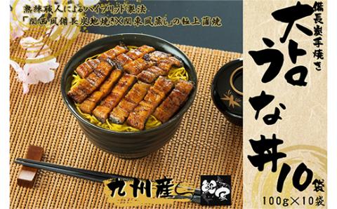 1705-2 大人気！鯉家の極上蒲焼「簡単！大トロうな丼（きざみ蒲焼10袋）」【国産・手焼き備長炭】　KN040-011-02