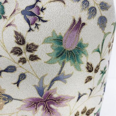 ふるさと納税 京都市 【京都丸紅】V&A京友禅巾着バッグ(オフ) |  | 02