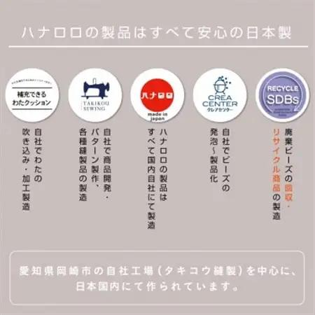 ハナロロのビーズクッション プレミアムポトラ100リットル ニットカバー付(アルクグリーン)【1349721】