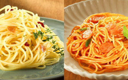 植竹隆政シェフ監修 Oliveto スパゲティ6種類×1食(計6食)食べ比べセット / セット パスタ 冷凍 調理済 熊本県【亀井通産株式会社(株式会社マルハニチロ九州)】[BHAY004]
