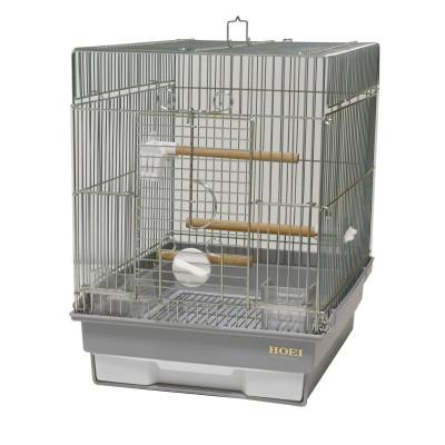 ふるさと納税 みよし市 HOEIの鳥かご　小鳥用手のりケージ　21手のりG　フロスティグレー