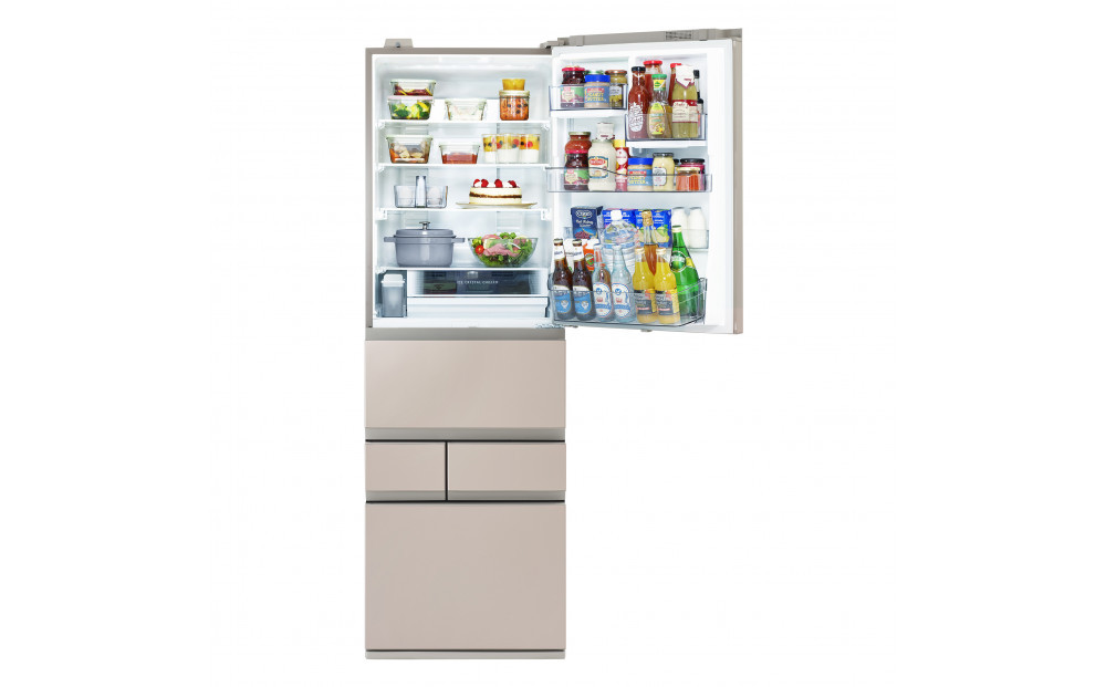 東芝　冷蔵庫【標準設置費込み】　452L　5ドア　右開き　冷凍冷蔵庫　GR-Y450GTM(NS)