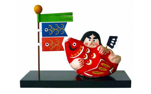 
            世界遺産五箇山　紙塑人形　金太郎人形（赤）
          