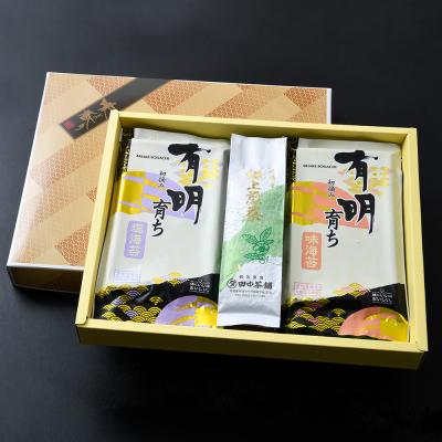 ふるさと納税 神埼市 【隔月3回定期便】初摘み海苔と厳選お茶詰合わせ SC-YU(H029116) |  | 01