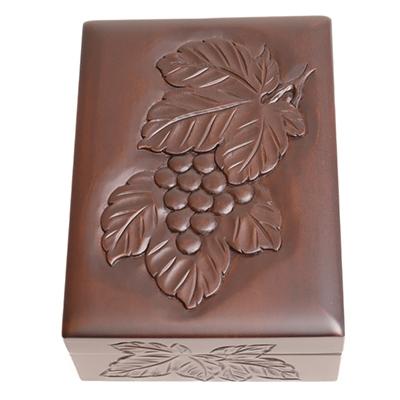 ふるさと納税 長野県 軽井沢彫　小箱　葡萄　　長野県伝統工芸品 |  | 02