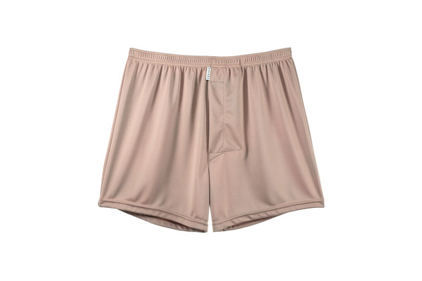 メンズ 下着 ショートトランクス 無地 Ｌサイズ 3枚セット （10 Ivory）（11 Gray）（12 Camel）締め付け感の無い/専用BOX付き ZIVANE / アンダーウェア