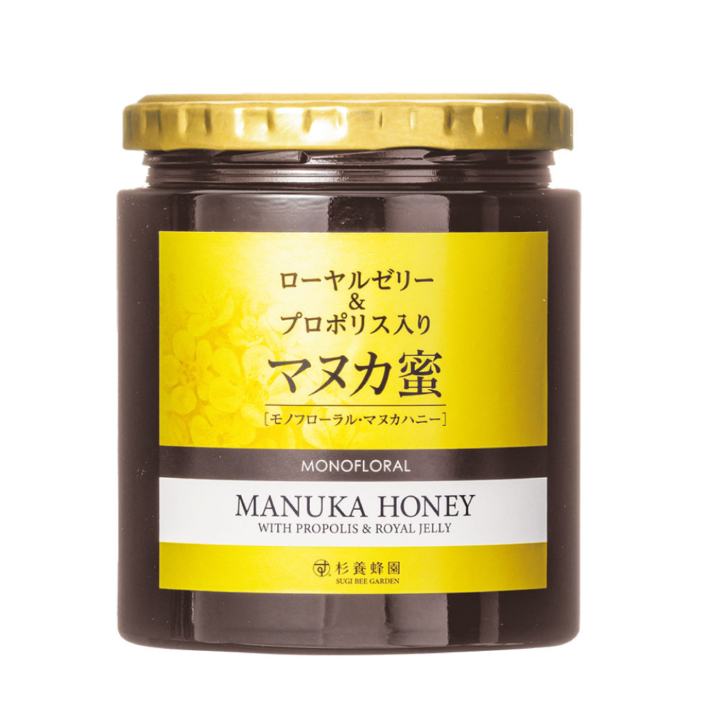 【ふるさと納税】 ローヤルゼリー＆プロポリス入り マヌカ蜜 500g マヌカハニー モノフローラル・マヌカハニー はちみつ 蜂蜜 ハチミツ 杉養蜂園 ニュージーランド産 送料無料
