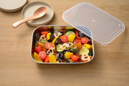 LES3237 ステンレス保存バット 小