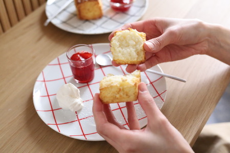 奈良県産古都華いちごジャムとスコーンセット