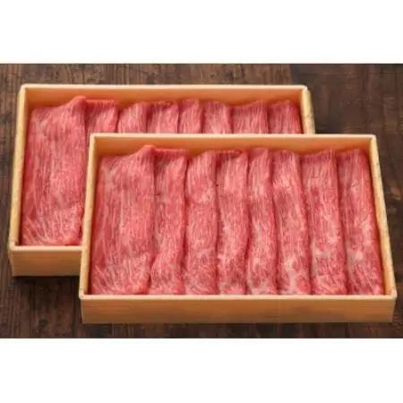 熊本和牛あか牛赤身モモスライス 800g(益城町)【配送不可地域：離島】【1735187】