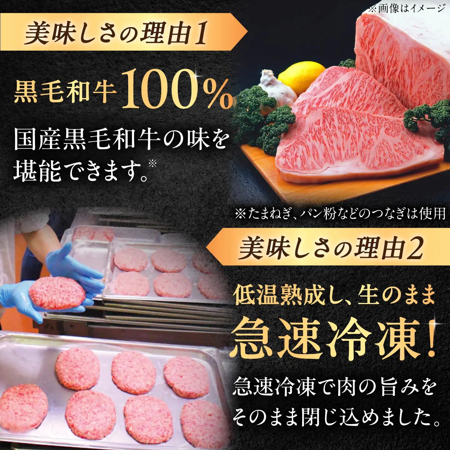国産黒毛和牛本生ハンバーグ 計600g（120g×5個） / 佐賀県 / 株式会社中山牧場 [41AOCW004]