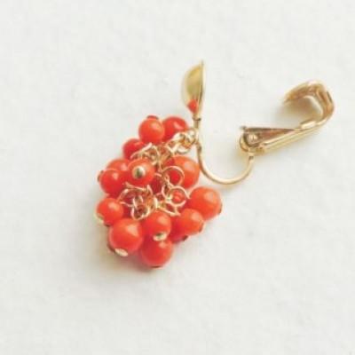 ふるさと納税 豊見城市 イヤリング ネックレス 赤珊瑚 14KGFセット |  | 01