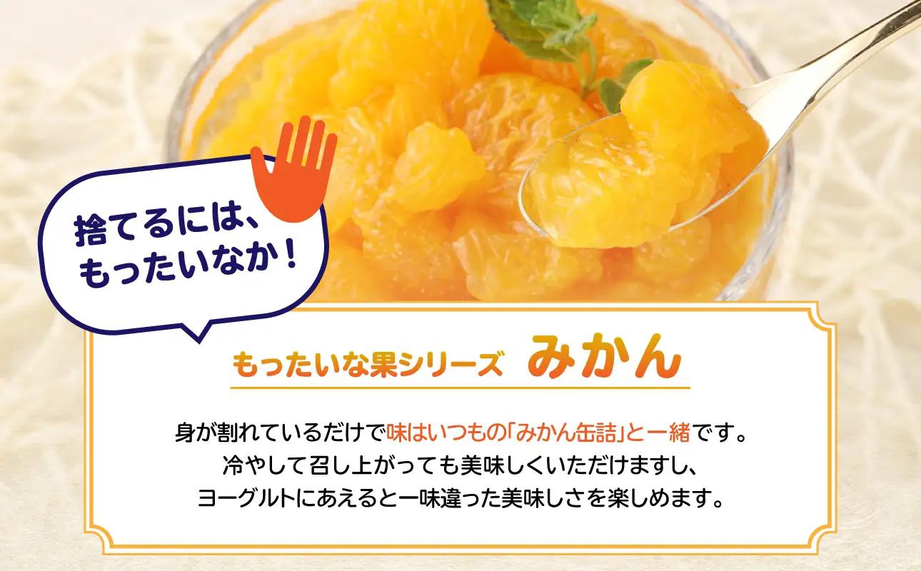 【訳あり】 もったいな果シリーズ みかん 缶詰 5号缶×12缶 セット 国産 007-022