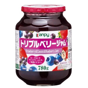 カンピー780gトリプルベリージャム 1ケース(6本入) | 兵庫県 丹波篠山市 