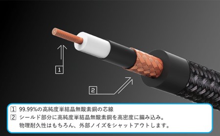 【BOSS】プレミアム楽器ケーブル 3m/BIC-P10【配送不可：離島】 雑貨 日用品 オーディオ機器 