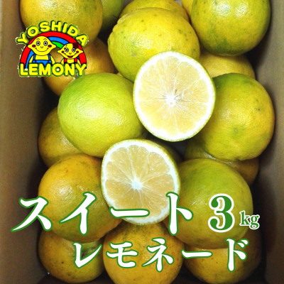 先行予約 レモン 食べるレモンスイートレモネード 3kg【1016467】