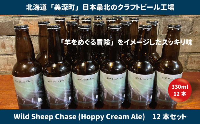 
[№5894-0557]美深のクラフトビール　定番その2の12本セット【北海道美深町】
