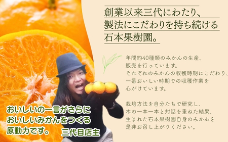 ポンカン 石本果樹園 ポンカン 約4.5kg 約20～25玉前後【min001B】
