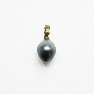 【ふるさと納税】kerama pearl × marumaru charm top / K18 T-31【配送不可地域：沖縄県】【1638789】