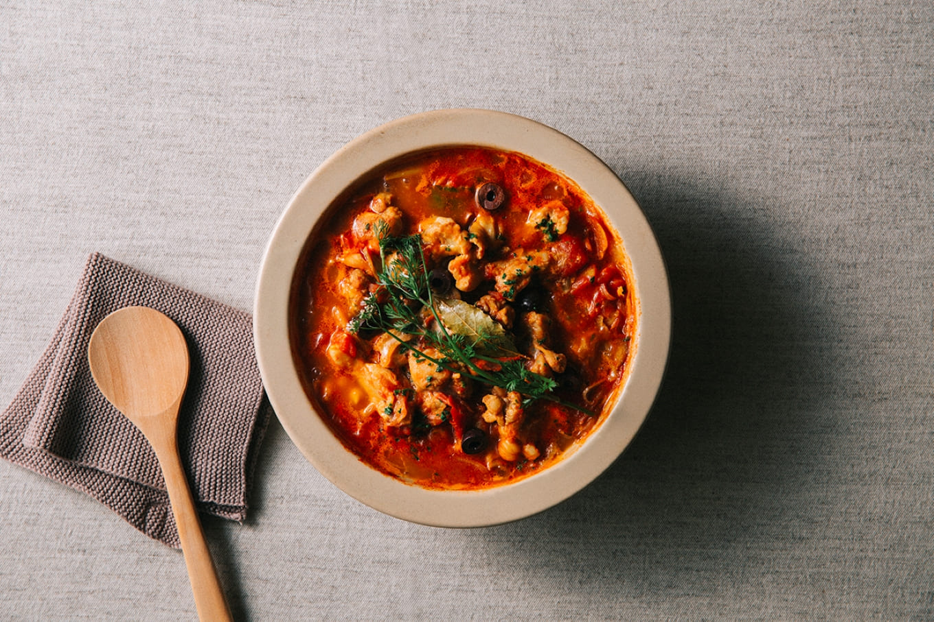 PETARI ShallowPot 24cm　Igneous Rock（ベージュ）G.M.P 【 グッドデザイン賞受賞 陶器製 万能調理土鍋 鍋 土鍋 平鍋 浅鍋 電子レンジ可 キッチン雑貨 新生活 