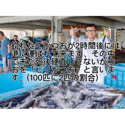 ふるさと納税 南国市 もちもち食感!ビリかつおわら焼きタタキ300g×2節(タレ・ニンニク付) |  | 03