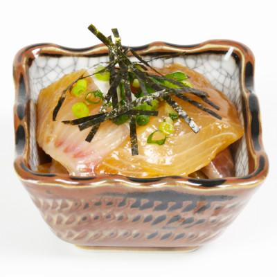 ふるさと納税 杵築市 [豊後ぐるめ倶楽部]かぼすブリのりゅうきゅう 80g×5食 |  | 01