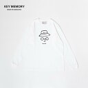 【ふるさと納税】《2》バケットハットロングTシャツ　WHITE 【KEYMEMORY】 | ふるさと 納税 楽天ふるさと 神奈川 ファッション ブランド 鎌倉 服 洋服 レディース メンズ 女性 男性 ナチュラル シンプル 可愛い かわいい おしゃれ 有名 人気 おすすめ