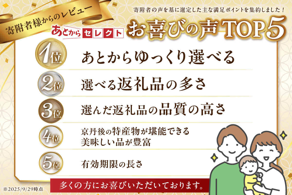 あとからセレクト【あとからゆっくり選べるカタログ】寄附3万円相当　30000円相当　２年間有効　ギフトにも　SP00003