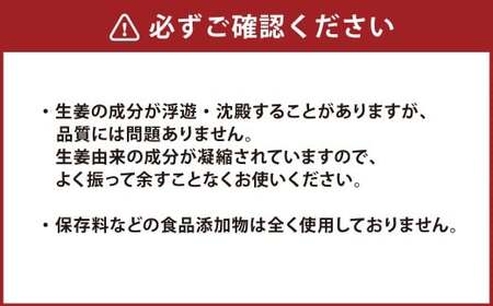 【6ヵ月定期便】 Craft GingerS&amp;M 200ml 無添加 国産 生姜 ジンジャーシロップ 2本セット 合計2.4L ／ シロップ しょうが ジンジャー 高知県 香美市
