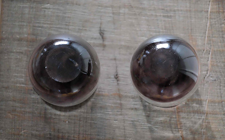 No.188 【吹きガラス作家 鈴木知子】horizon コウノトリの巣 ［グラス］