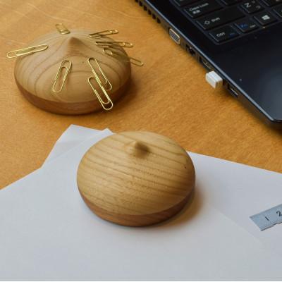 ふるさと納税 上松町 【nandai design】のクリのペーパーウェイト