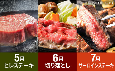 【R8年1月以降発送】【全7回定期便】赤いちご4種と佐賀牛のセット / いちご 牛肉 [IZZ028]