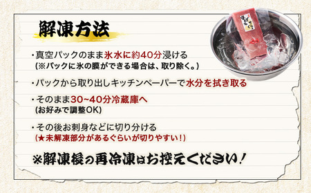厳選メバチマグロ赤身、中トロ食べくらべ【誉丸】 _mh014