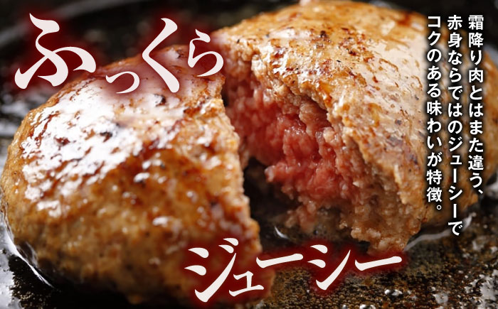 【【年間25万個販売！】】熊本県産 くまモン あか牛 ハンバーグ 120g×6個 セット 日本ギフト大賞 熊本 赤牛 ギフト 贈答 プレゼント 褐牛 あかうし 褐毛和種 肥後 冷凍 国産 牛肉【有限会