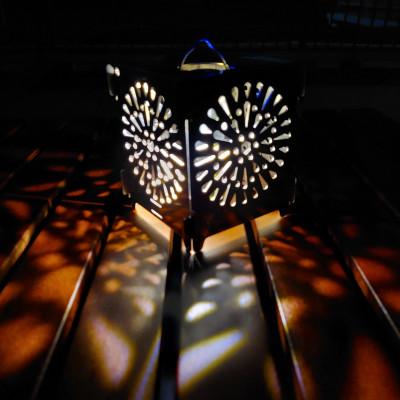 ふるさと納税 みよし市 花火モチーフのランタンシェード・キャンドルホルダー「hanabi」 |  | 02